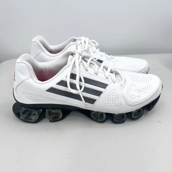 RARE 2013 Adidas RAVA Style Bounce Sneakers White Black D66163